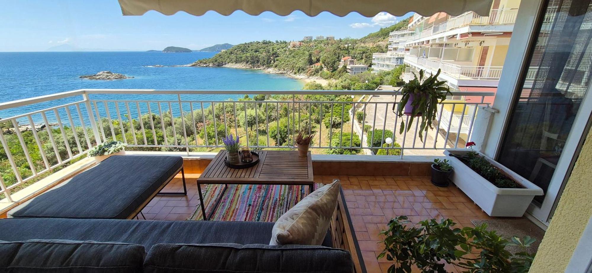 Beach Apartment PalaiónTsiflíkion エクステリア 写真